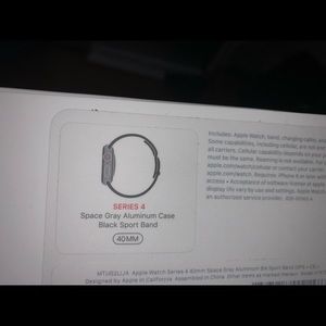 Apple Watch 4 series